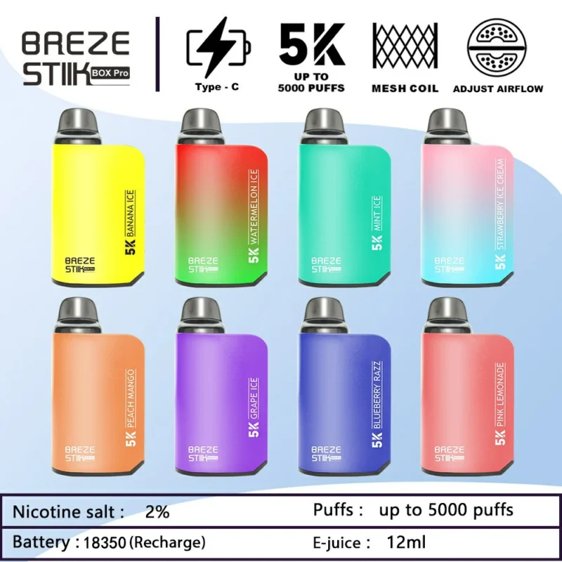 Discount Wholesale Breze Stiik Disposable Vapes