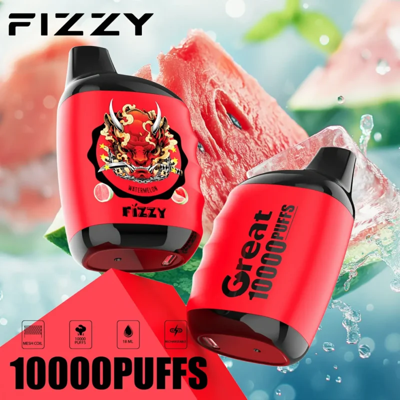 Matala nikotiini, tukku Fizzy Great 10000 Puffs kertakäyttöiset vape-kynät Bulk Buy